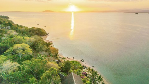 Sunset over Tsara Komba